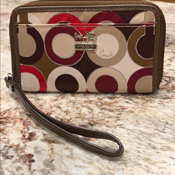 Coach Handbags - Coach wristlet - 6”